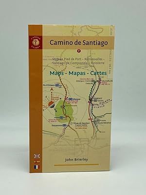 Imagen del vendedor de Camino De Santiago Maps / Mapas / Cartes St. Jean Pied De Port/Roncesvalles to Finisterre Via Santiago De Compostela a la venta por True Oak Books