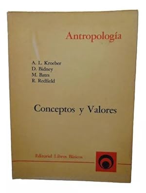 Antropología Conceptos Y Valores