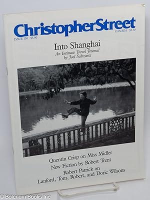 Seller image for Christopher Street: vol. 11, #10, whole issue #130, December 1988; Into Shanghai for sale by Bolerium Books Inc.