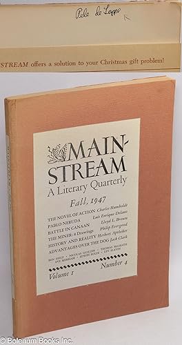 Seller image for Mainstream, a literary quarterly. Vol. 1, no. 4, Fall, 1947 for sale by Bolerium Books Inc.