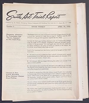 Smith Act Trial Report [11 issues]