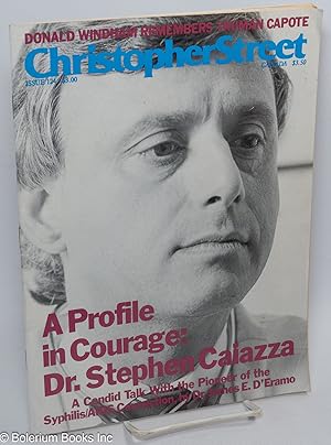 Imagen del vendedor de Christopher Street: vol. 11, #4, whole issue #124, June 1988; Dr. Stephen Caiazza a la venta por Bolerium Books Inc.