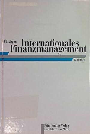 Seller image for Internationales Finanzmanagement for sale by books4less (Versandantiquariat Petra Gros GmbH & Co. KG)