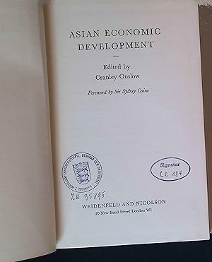 Bild des Verkufers fr Asian Economic Development. zum Verkauf von books4less (Versandantiquariat Petra Gros GmbH & Co. KG)