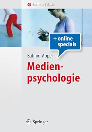 Image du vendeur pour Medienpsychologie. Springer-Lehrbuch, Bachelor / Master. mis en vente par Antiquariat Thomas Haker GmbH & Co. KG