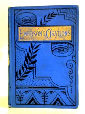 Bild des Verkufers fr Orations, Lectures, and Essays zum Verkauf von World of Rare Books