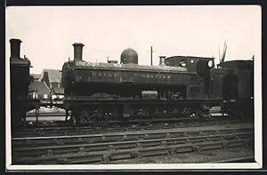 Postcard Dampflokomotive der Great Western