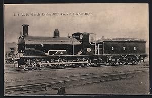 Postcard LSWR Goods Engine with Conical Firebox-Door