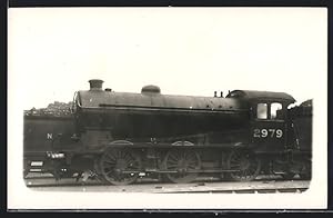 Postcard Englische Eisenbahn-Lokomotive mit Nr. 2979