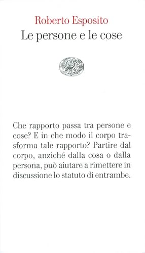 Le persone e le cose