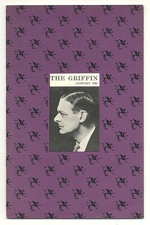 Bild des Verkufers fr The Griffin - January 1960, Volume 9, Number 1 zum Verkauf von Between the Covers-Rare Books, Inc. ABAA