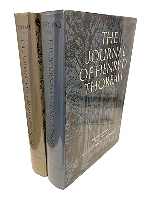 Seller image for THE JOURNAL OF HENRY D. THOREAU. IN FOURTEEN VOLUMES BOUND AS TWO (2 VOLUME SET) for sale by Easton's Books, Inc.