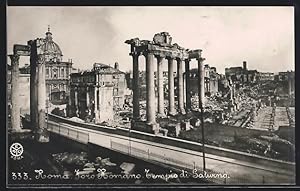Immagine del venditore per Ansichtskarte Roma, Foro Romano, Tempio di Saturno venduto da Bartko-Reher