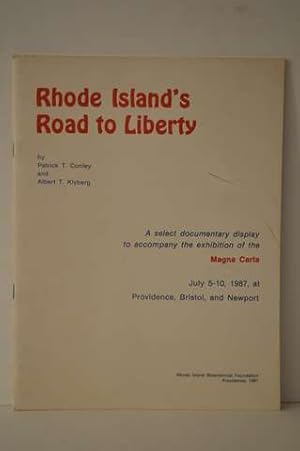 Immagine del venditore per Rhode Island's Road to Liberty venduto da Lavendier Books