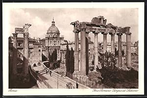 Immagine del venditore per Ansichtskarte Rom, Foro Romano, Tempio di Saturno venduto da Bartko-Reher