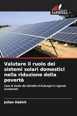 Imagen del vendedor de Valutare il ruolo dei sistemi solari domestici nella riduzione della povert a la venta por moluna