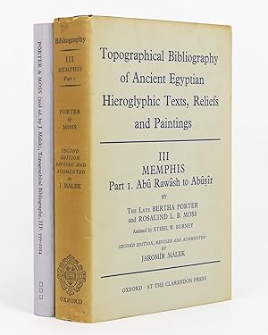 Seller image for Topographical Bibliography of Ancient Egyptian Hieroglyphic Texts, Reliefs, and Paintings. [Volume] III: Memphis. Part I. Abu Rawash to Abusir [and] Part 2. Saqqara to Dashur, Fascicle 3 for sale by Michael Treloar Booksellers ANZAAB/ILAB