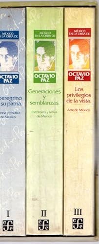 Seller image for Mxico en la obra de Octavio Paz. Tomos I, II y III . for sale by Librera Astarloa