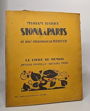 Immagine del venditore per Siona  paris venduto da crealivres