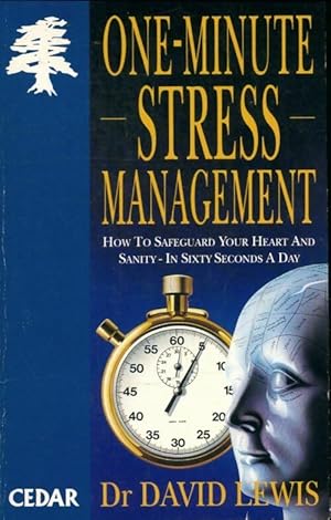 Seller image for One minute stress management - David Lewis for sale by Book Hmisphres