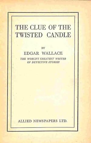 Seller image for The clue of the twisted candle for sale by WeBuyBooks