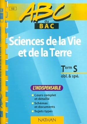 Image du vendeur pour Abc du bac sciences de la vie et de la terre niveau terminale s - Michel Magniette mis en vente par Book Hmisphres