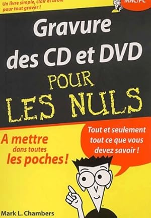 Gravure des CD et DVD - Mark Chambers