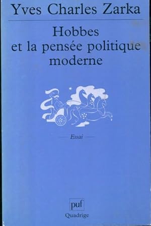 Imagen del vendedor de Hobbes et la pens?e politique moderne - Yves-Charles Zarka a la venta por Book Hmisphres