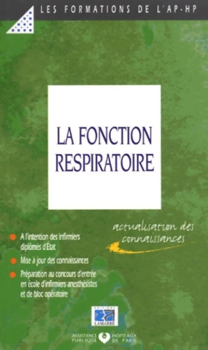 Image du vendeur pour La fonction respiratoire - Aphp mis en vente par Book Hmisphres