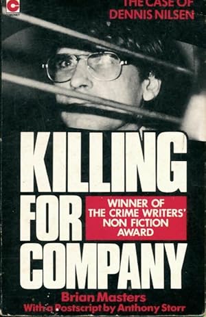 Imagen del vendedor de Killing for company : Case of dennis nilsen - Brian Masters a la venta por Book Hmisphres