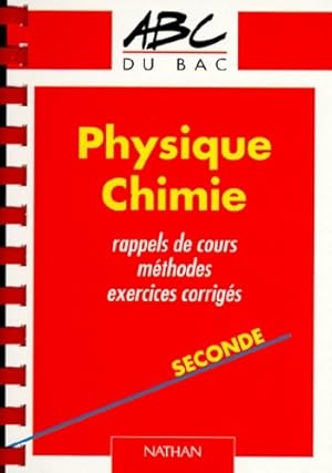 Image du vendeur pour Physique-chimie 2nde Rappels de cours, m?thodes, exercices corrig?s - J-P. Tomasino mis en vente par Book Hmisphres