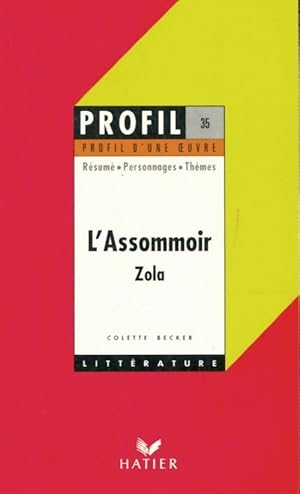 Image du vendeur pour L assommoir - Zola-E+Becker-C mis en vente par Book Hmisphres