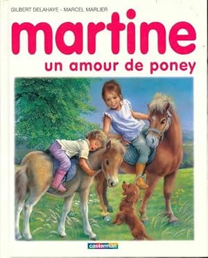 Bild des Verkufers fr Un amour de poney - Gilbert Delahaye zum Verkauf von Book Hmisphres