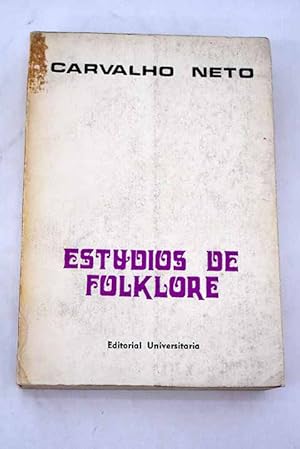 Imagen del vendedor de Estudios de folklore, Tomo II a la venta por Alcan Libros