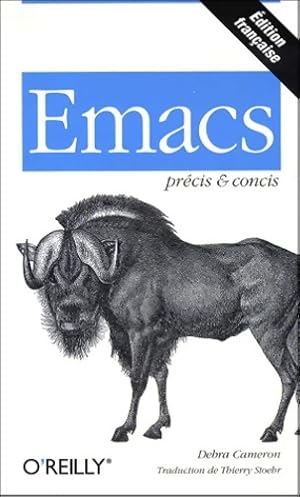 Image du vendeur pour Emacs - Debra Cameron mis en vente par Book Hmisphres