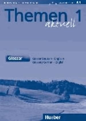 Image du vendeur pour Themen Aktuell : Glossar Deutsch - Englisch 1 - Hartmut Aufderstrasse mis en vente par Book Hmisphres