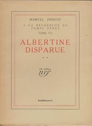 Seller image for Albertine disparue Tome II - Marcel Proust for sale by Book Hmisphres