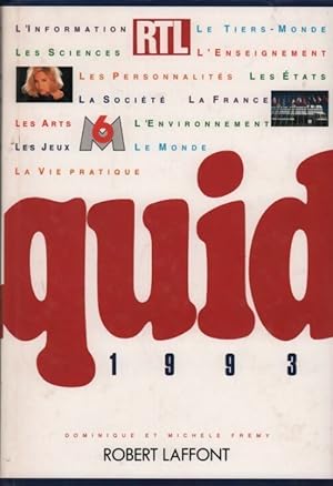 Quid 1993 - Collectif