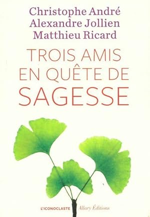 Image du vendeur pour Trois amis en qu?te de sagesse - Christophe Andr? mis en vente par Book Hmisphres