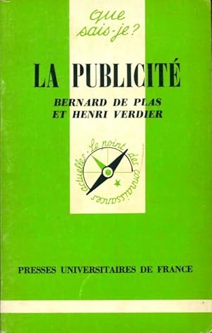 La publicité - Henri De Plas