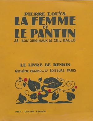 Image du vendeur pour La femme et le pantin - Pierre Lou?s mis en vente par Book Hmisphres