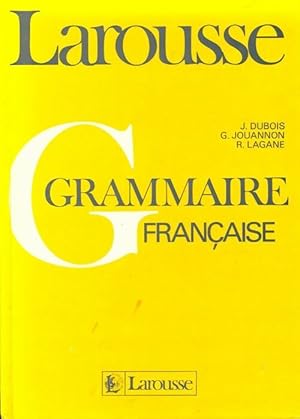 Image du vendeur pour Grammaire fran?aise - G. Dubois mis en vente par Book Hmisphres