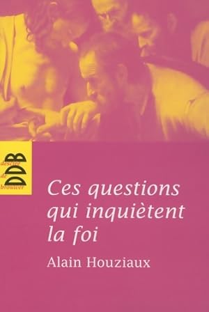 Ces questions qui inquiètent la foi - Alain Houziaux