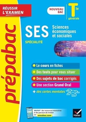 SES Terminale générale . Prépabac Réussir l'examen - Bac 2023 : Nouveau programme de Terminale - ...