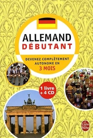 Seller image for Coffret allemand d?butant livre + 4 CD - Sorg Camille Et Kremp Werner for sale by Book Hmisphres