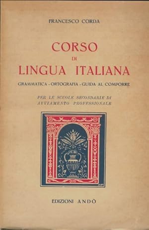 Corso de lingua italiana - Francesco Corda
