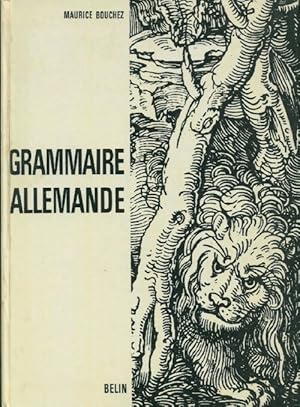 Imagen del vendedor de Grammaire allemande - M. Bouchez a la venta por Book Hmisphres