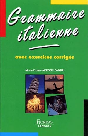 Grammaire italienne - Marie-France Merger Leandri