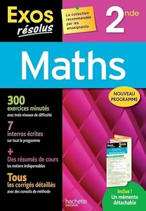 Imagen del vendedor de Maths Seconde - Lydia Misset Rocherolle a la venta por Book Hmisphres