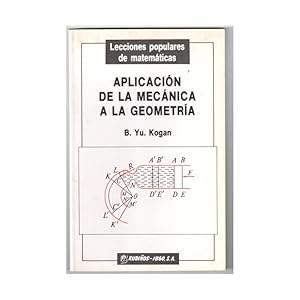 Immagine del venditore per Aplicacin de la mecnica a la geometra venduto da Librera Salamb